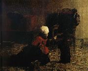 Thomas Eakins Elizabeth and the Dog oil painting reproduction